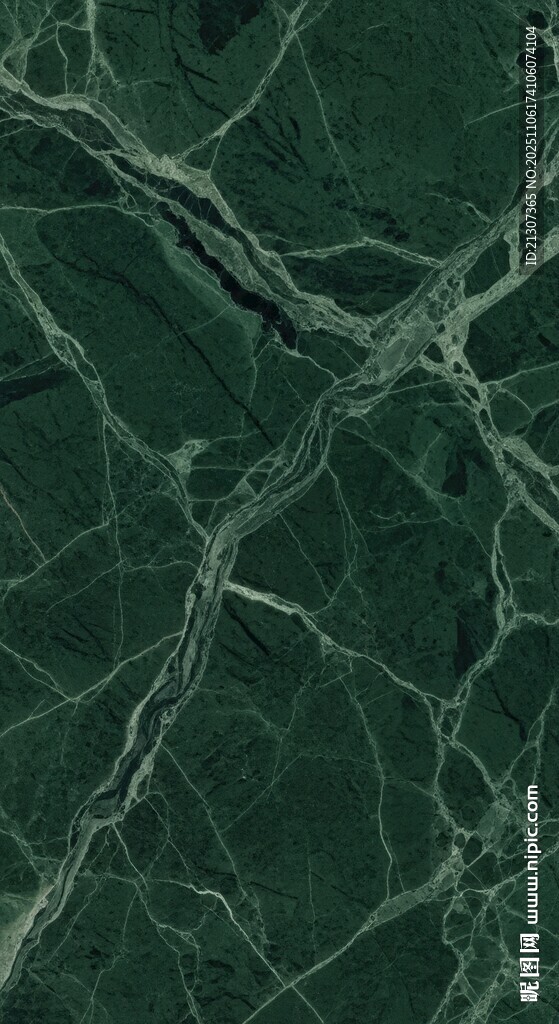 深绿色大理石纹理图案