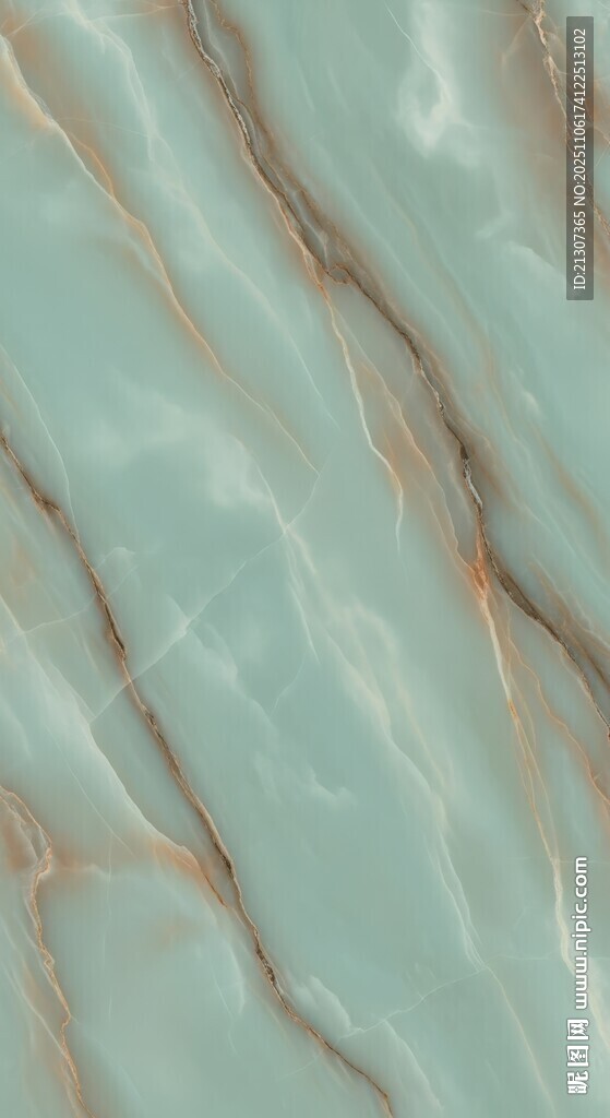 浅绿大理石纹理背景图
