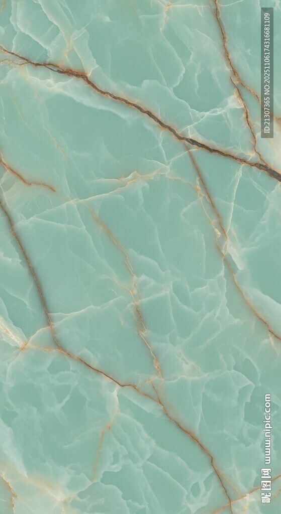 浅绿大理石纹理背景图