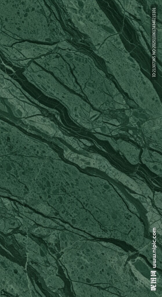 深绿色纹理岩石表面