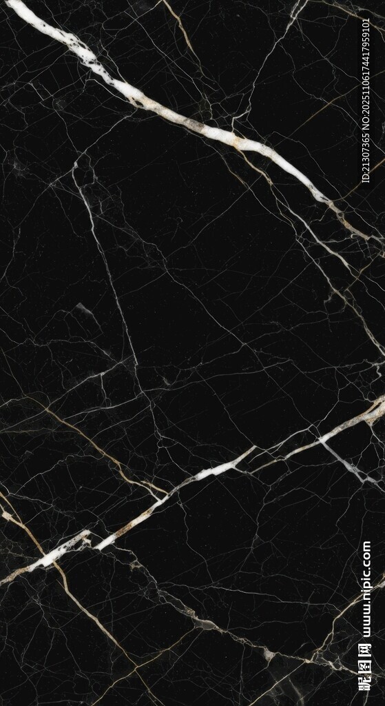 黑色大理石纹理图案