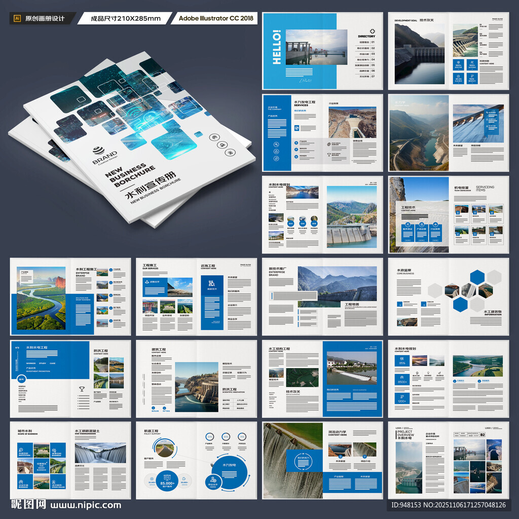 大坝宣传册 