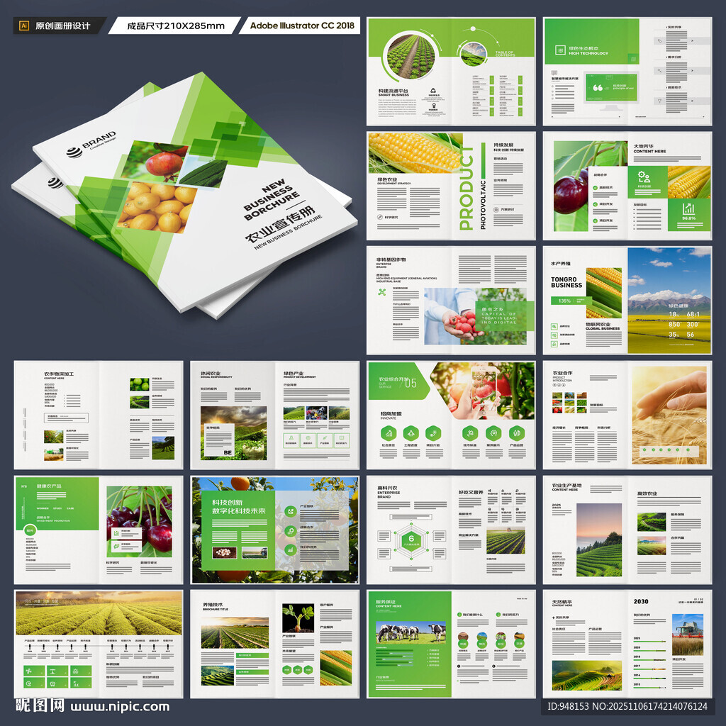 农产品画册