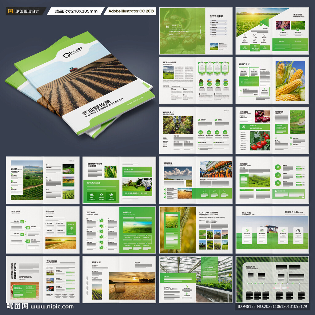 农业科技画册