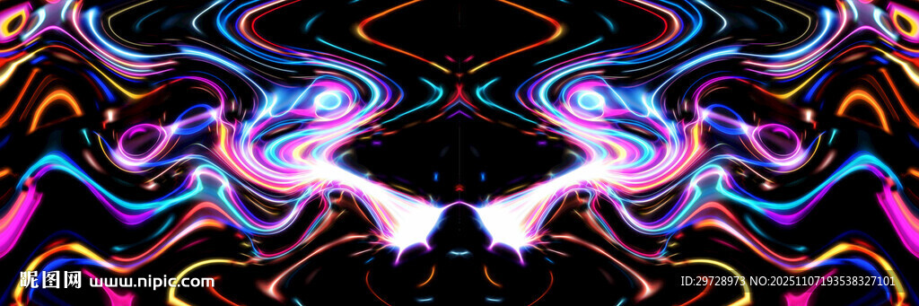 绚丽炫彩ktv酒吧抽象背景图案