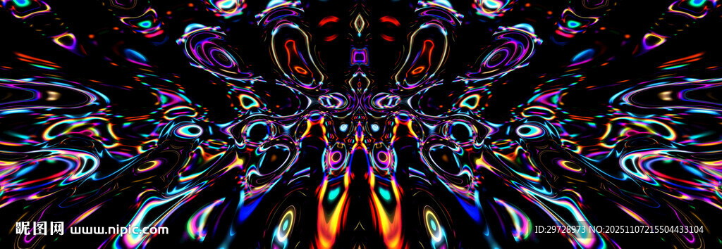 巨幅ktv酒吧夜场绚丽狂欢派对