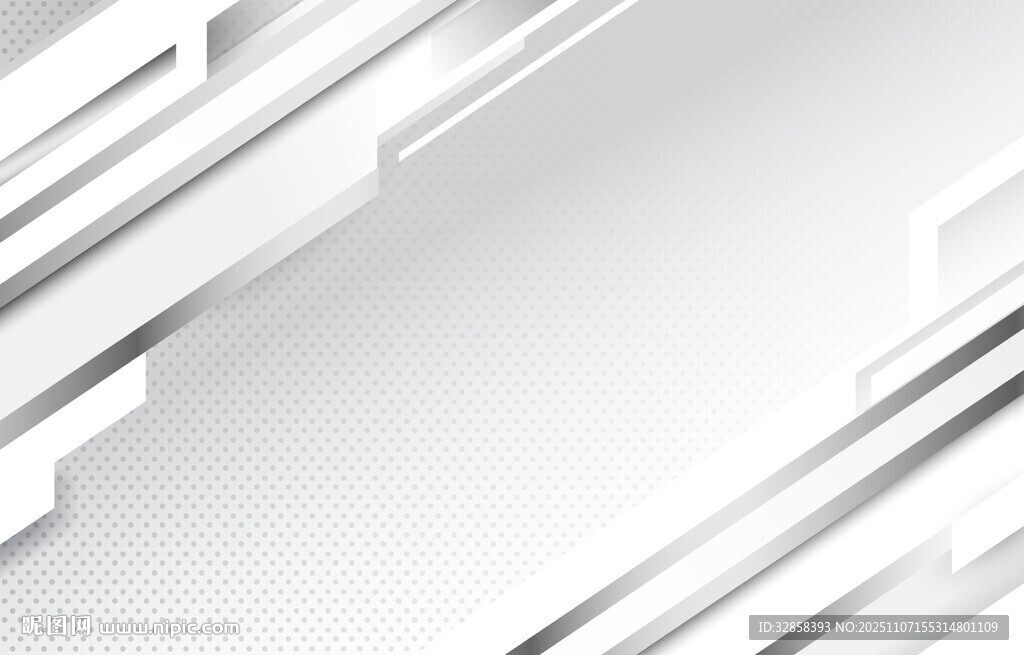 简约白色几何线条背景图