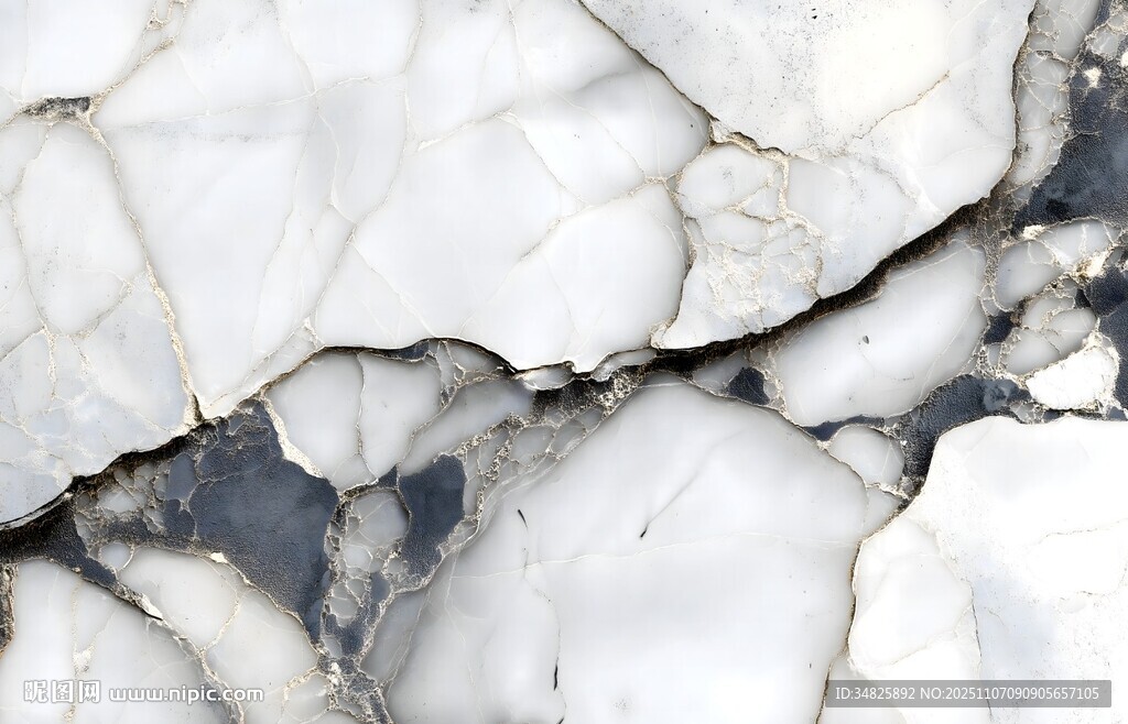 黑白大理石纹理图案