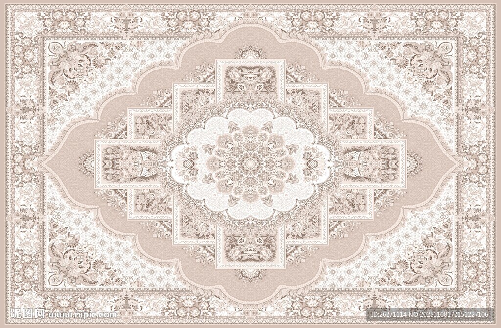 复古风几何花纹图案