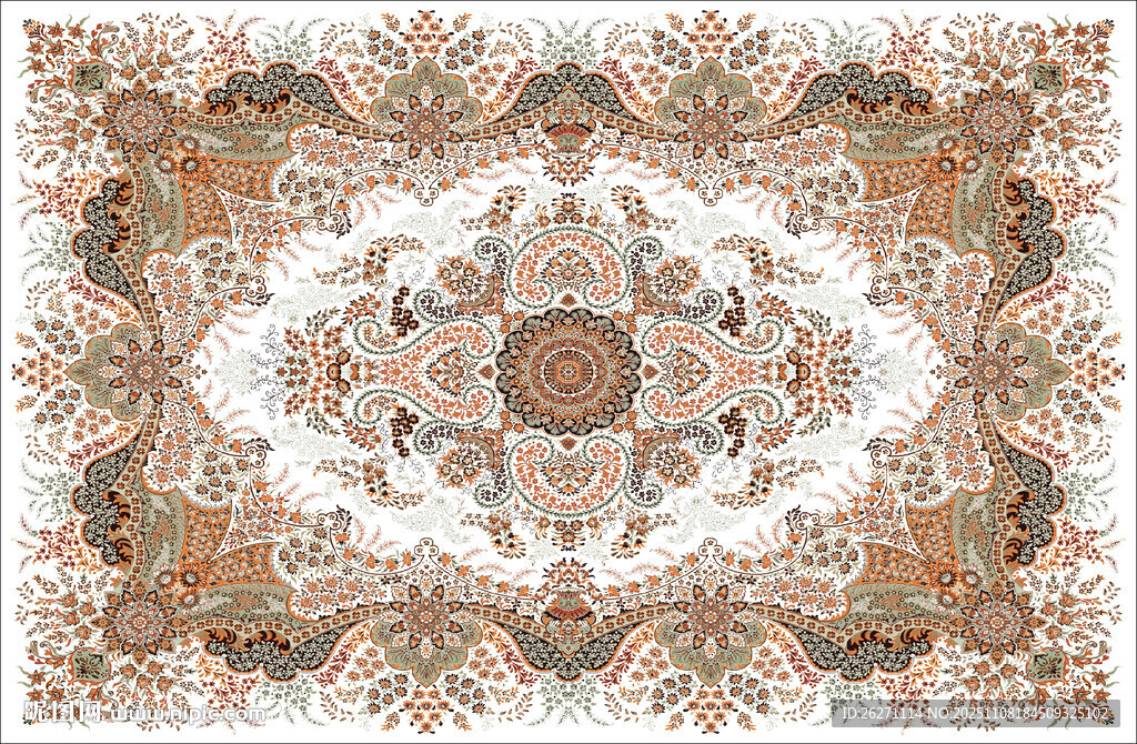 复古民族风几何花纹图案