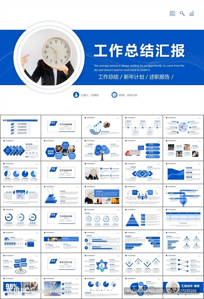 时间管理入职培训工作总结PPT