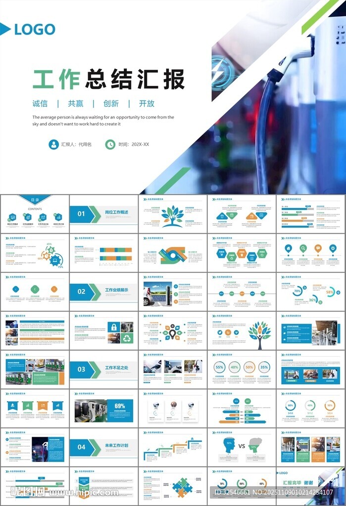 充电桩运营与服务总结计划ppt