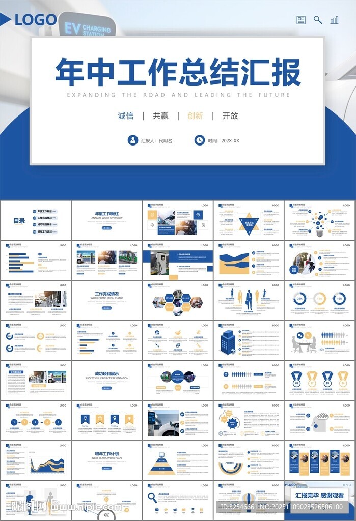 充电桩运营与服务总结计划ppt