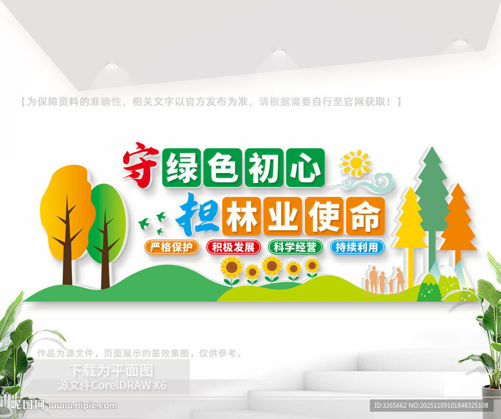 林业局户外文化墙