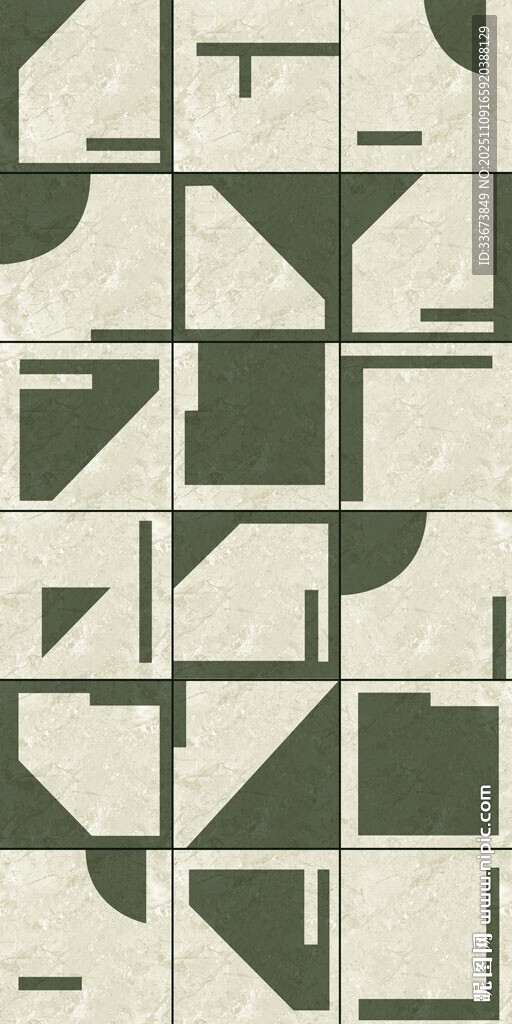 几何图案花砖仿古砖纹理