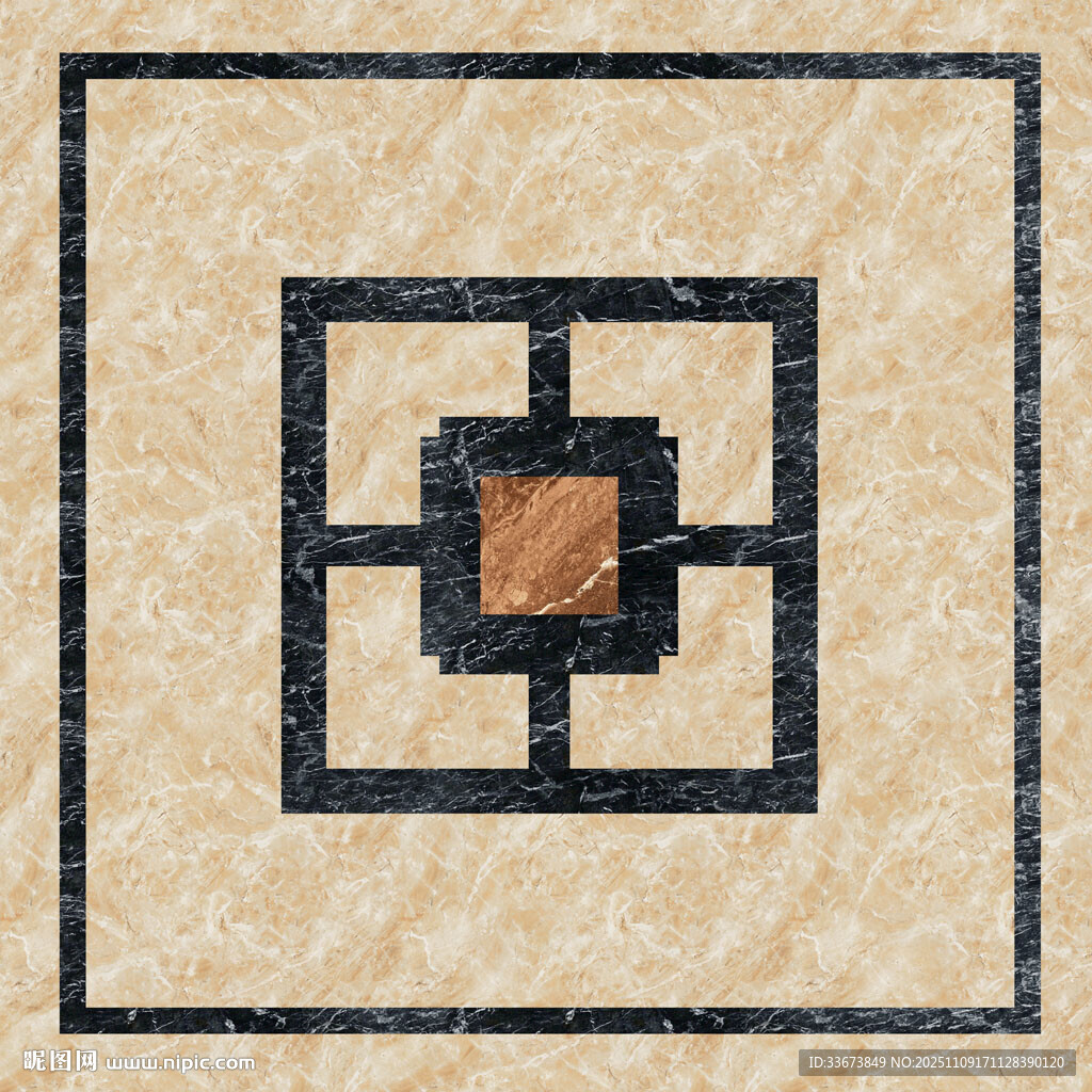 方形拼花瓷砖仿古砖水磨石