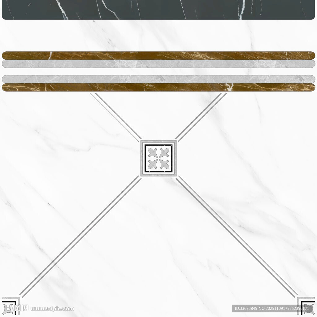 简约大理石餐桌设计图