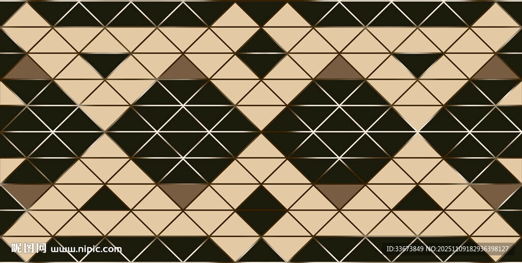 几何图案瓷砖设计