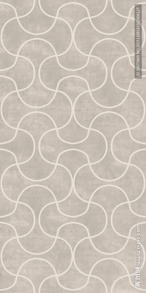 简约几何环形纹理图案