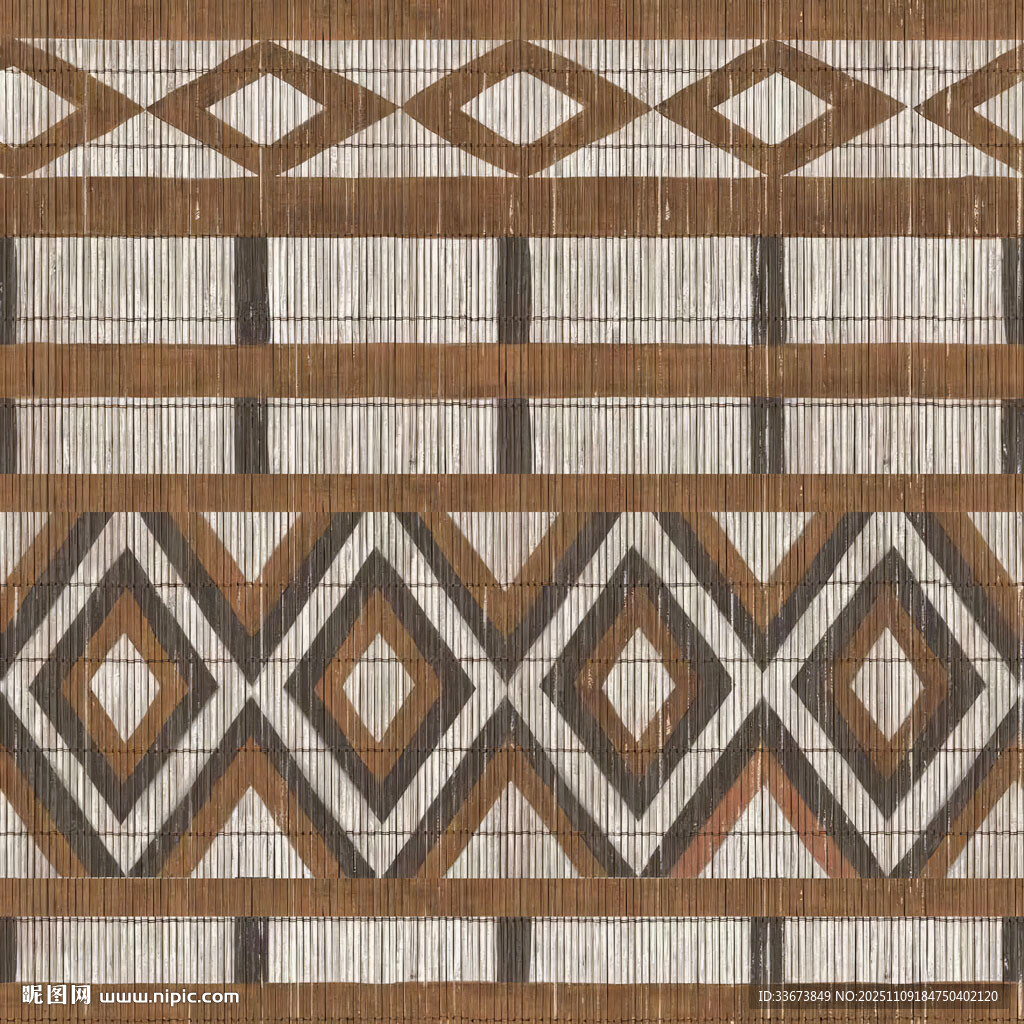 几何图案复古风地毯纹理