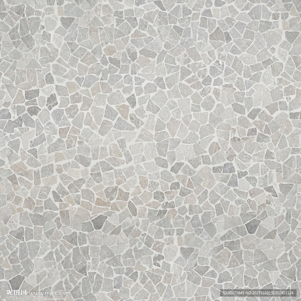 浅灰色碎石纹理仿古砖 