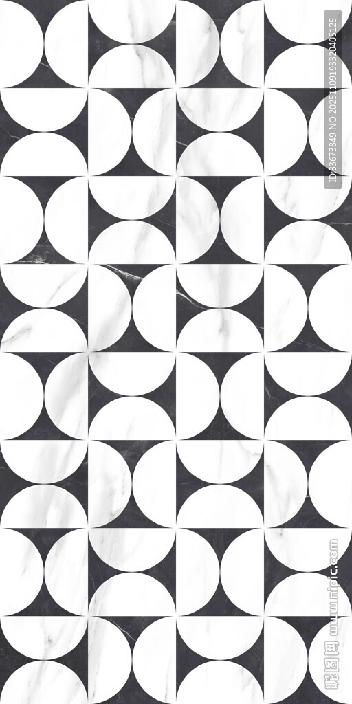 几何图案无缝花砖