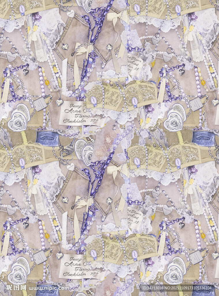 大牌抽象几何图案