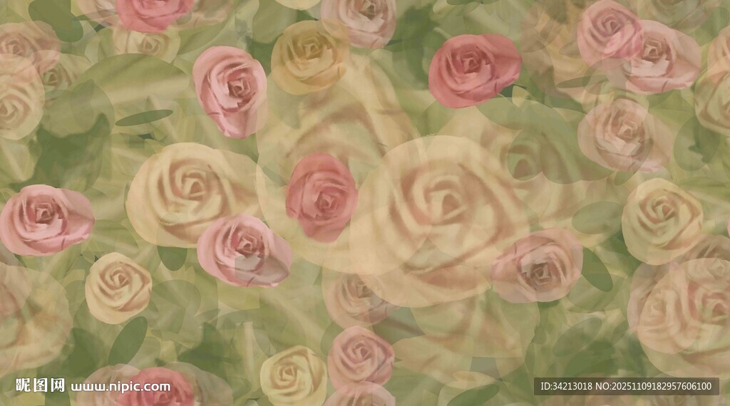 大牌复古风图案