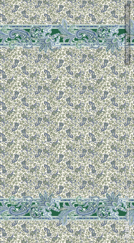 大牌定位复古花纹图案