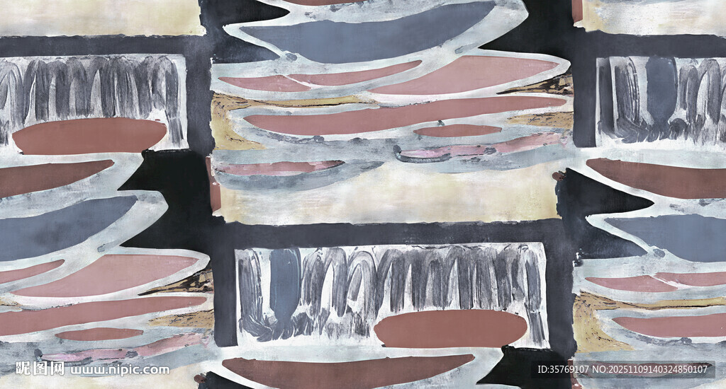 多彩抽象图案纹理背景