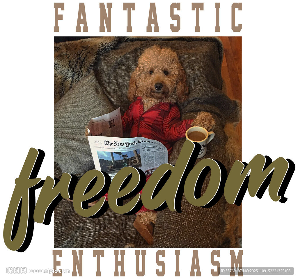 自由主题的狗狗奇幻画面