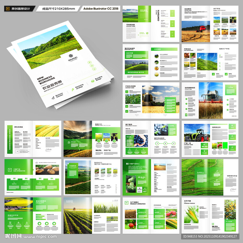 农产品画册