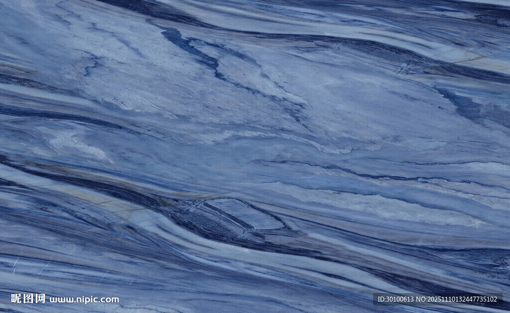 蓝色 清晰高雅石纹 高档新图 