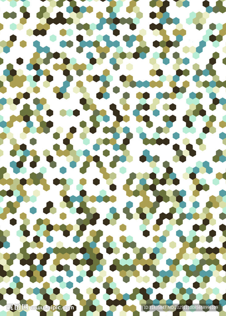 多彩几何像素图案背景