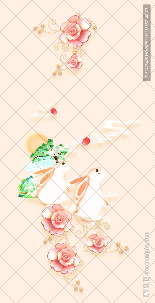 中式花鸟图案 雅致唯美