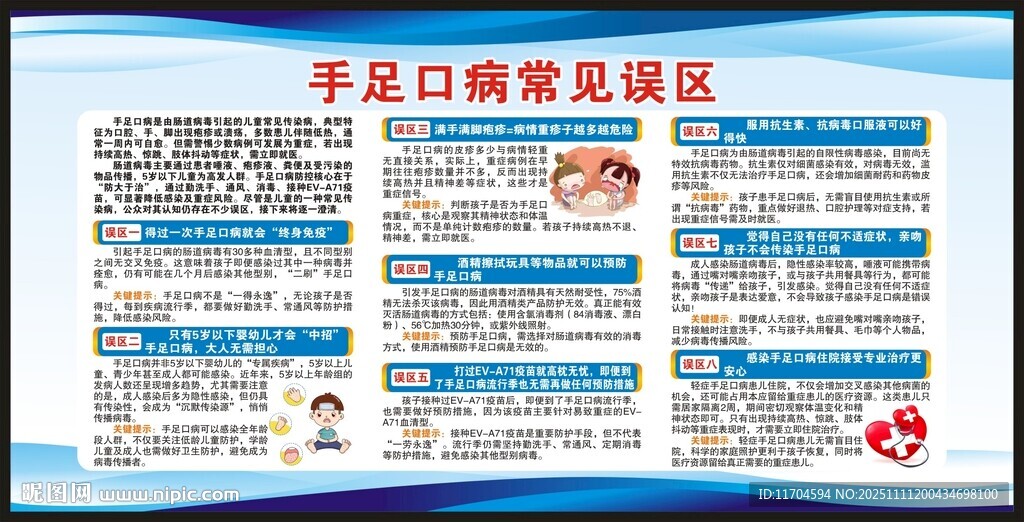 预防手足口病知识宣传栏