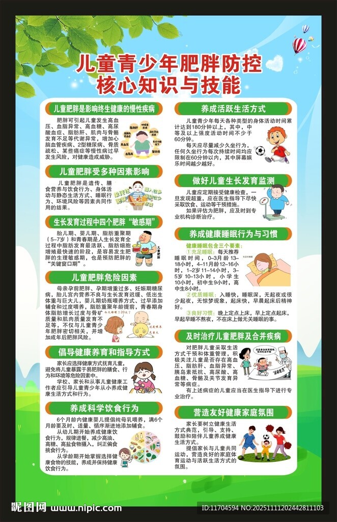 健康教育知识海报