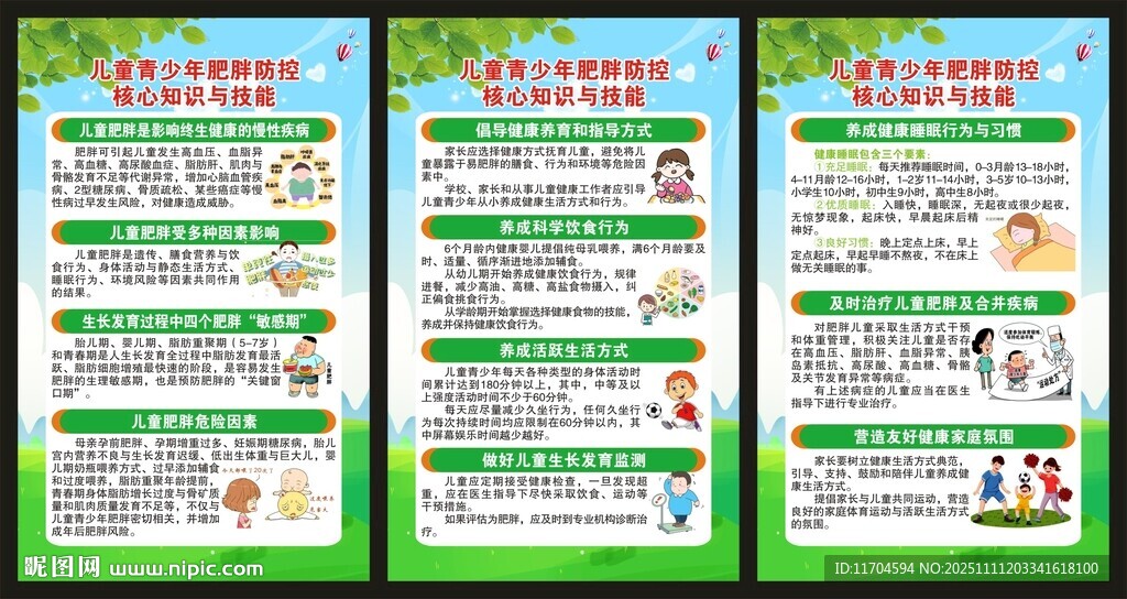 健康教育知识展板