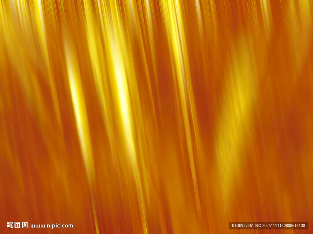 金色炫彩动感光线背景