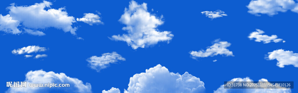 蓝天白云天花软膜