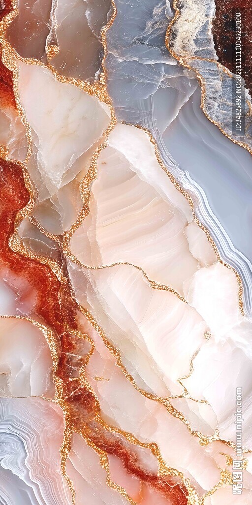 精美大理石切片纹理展示