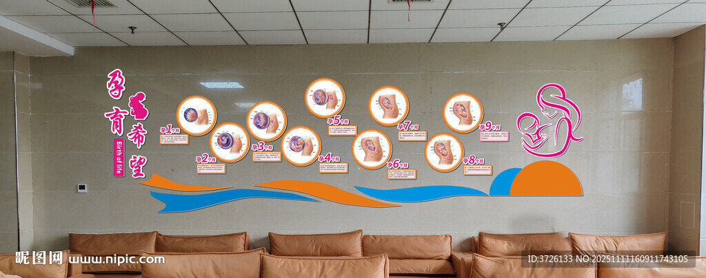 孕育希望文化墙