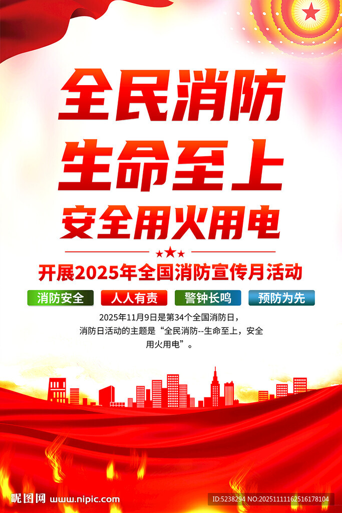 2025年全国消防月