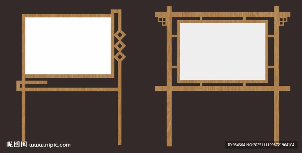 仿古铁艺宣传栏