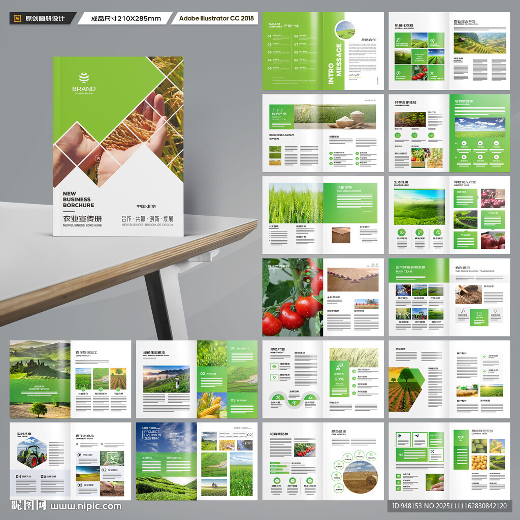 农业宣传册