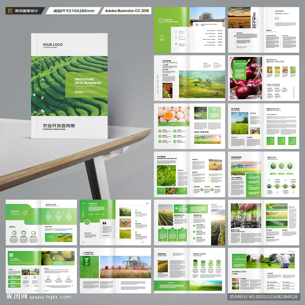 农业科技画册