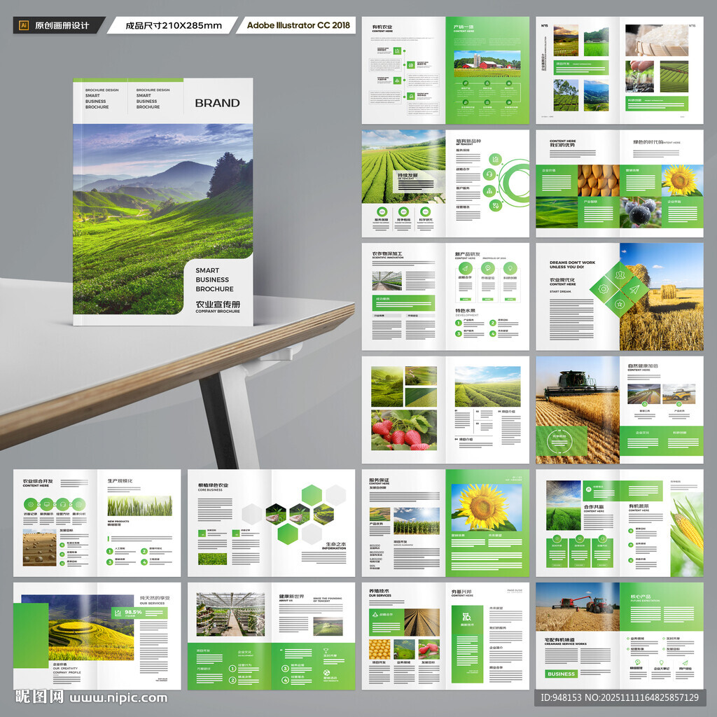 农业合作社画册