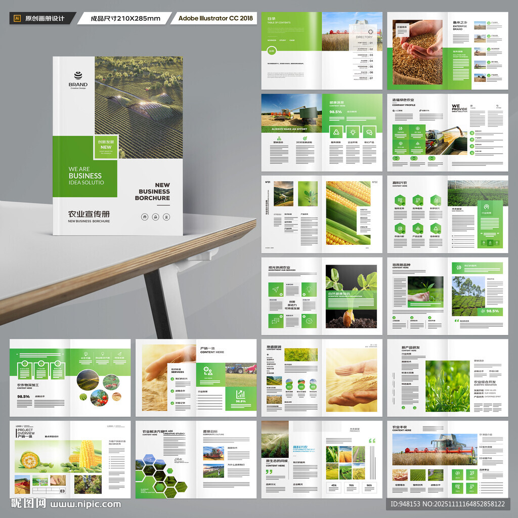农业宣传册