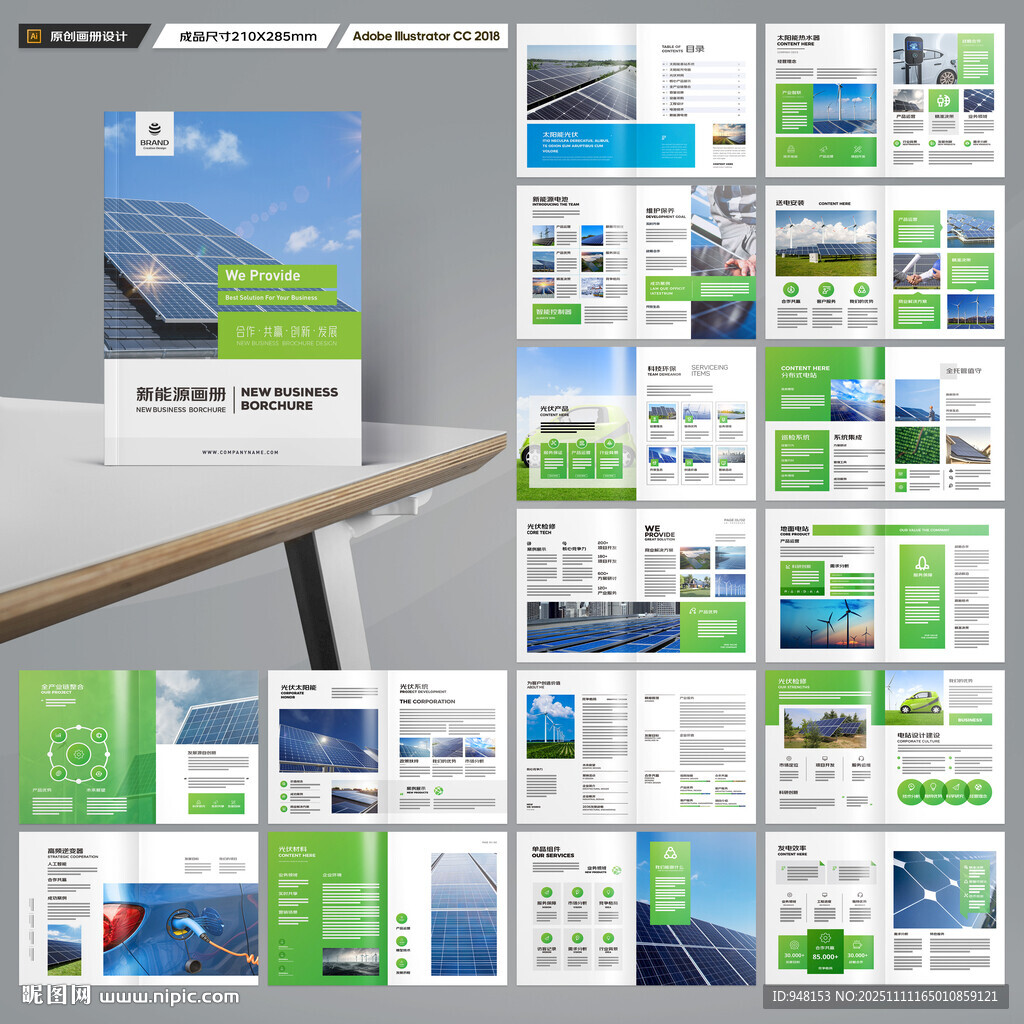 新能源宣传册