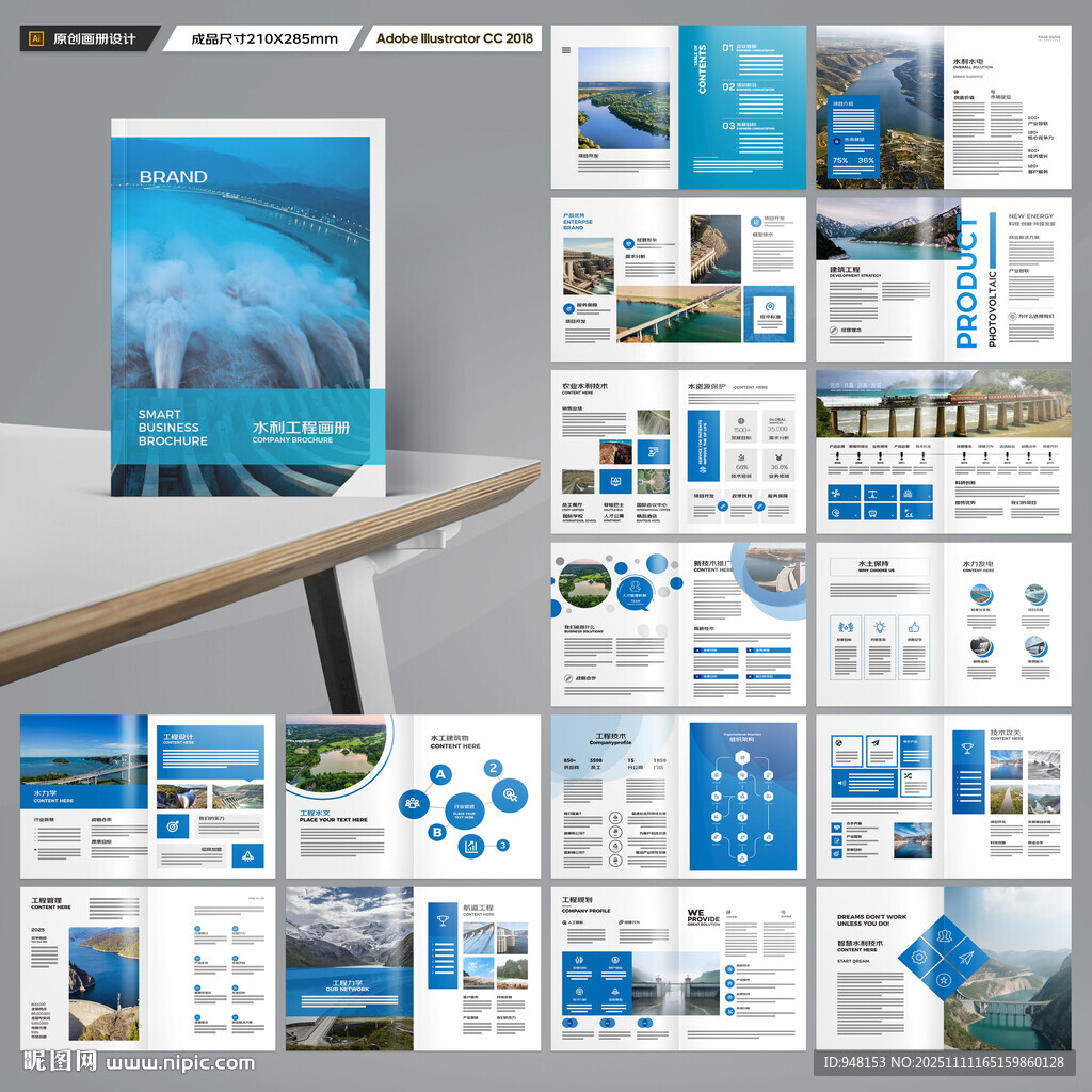 大坝宣传册 